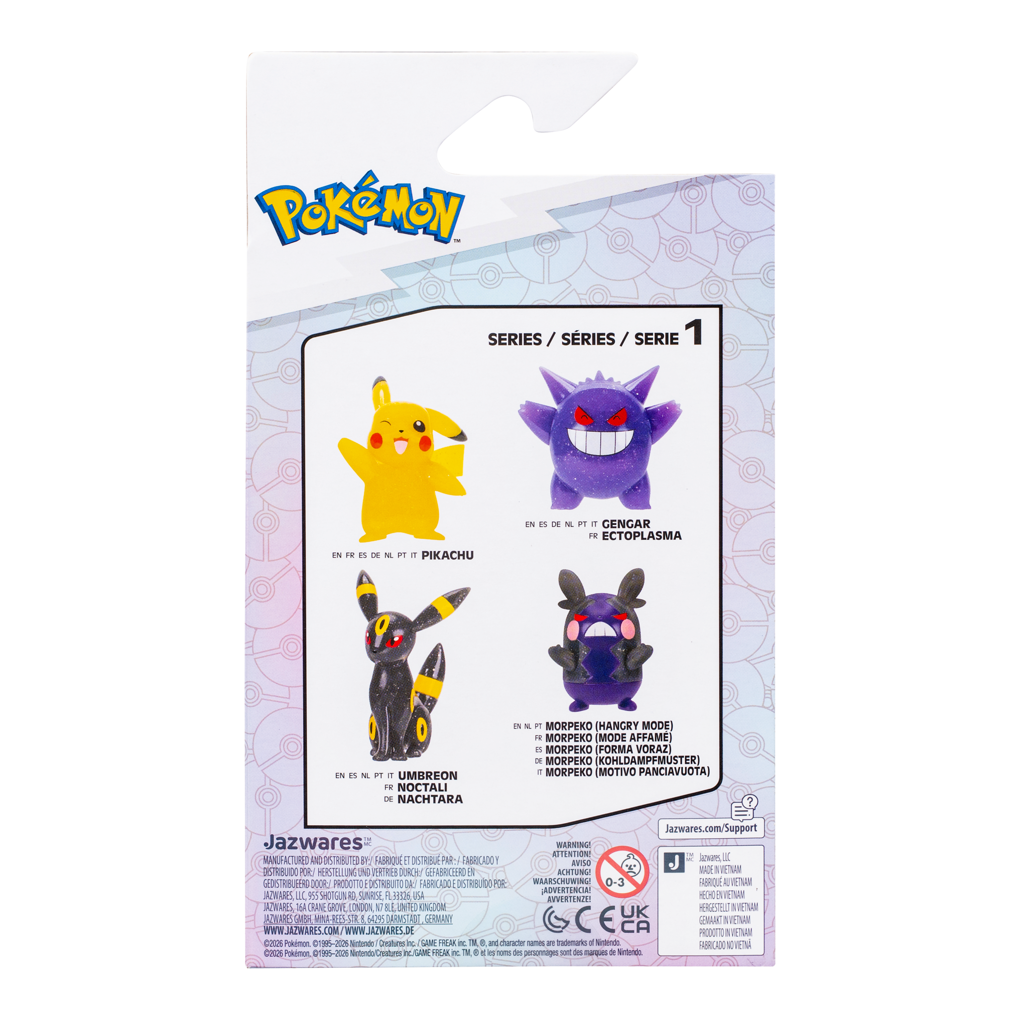 Pokémon 30th Anniversary Glitter Umbreon Battle Figure 3-Inch