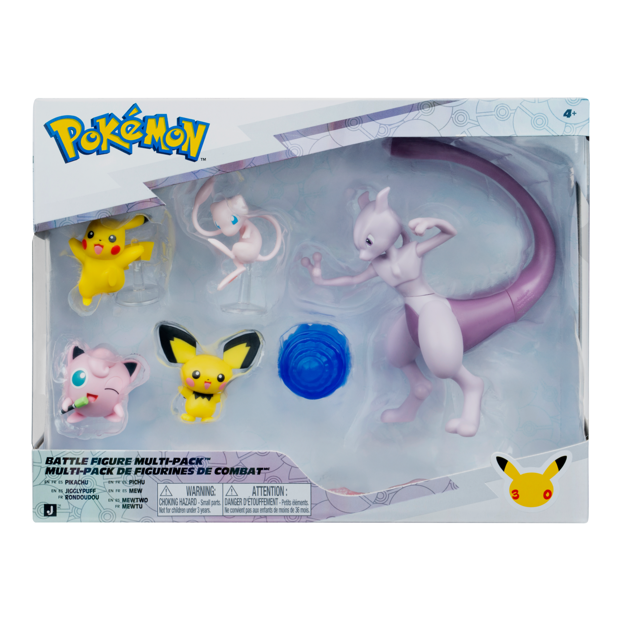 Pokémon 30th Anniversary Battle Figure 5-Pack
