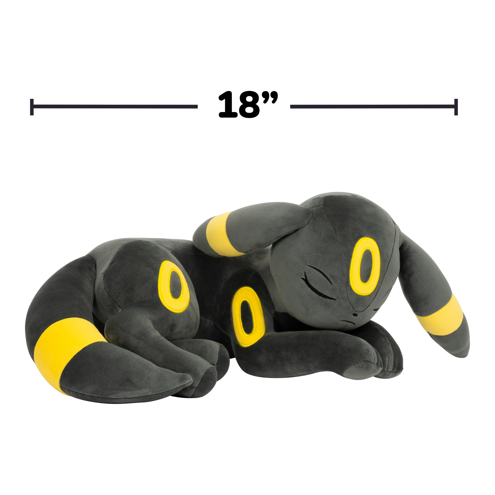 Pokémon Sleeping Umbreon Plush 18in