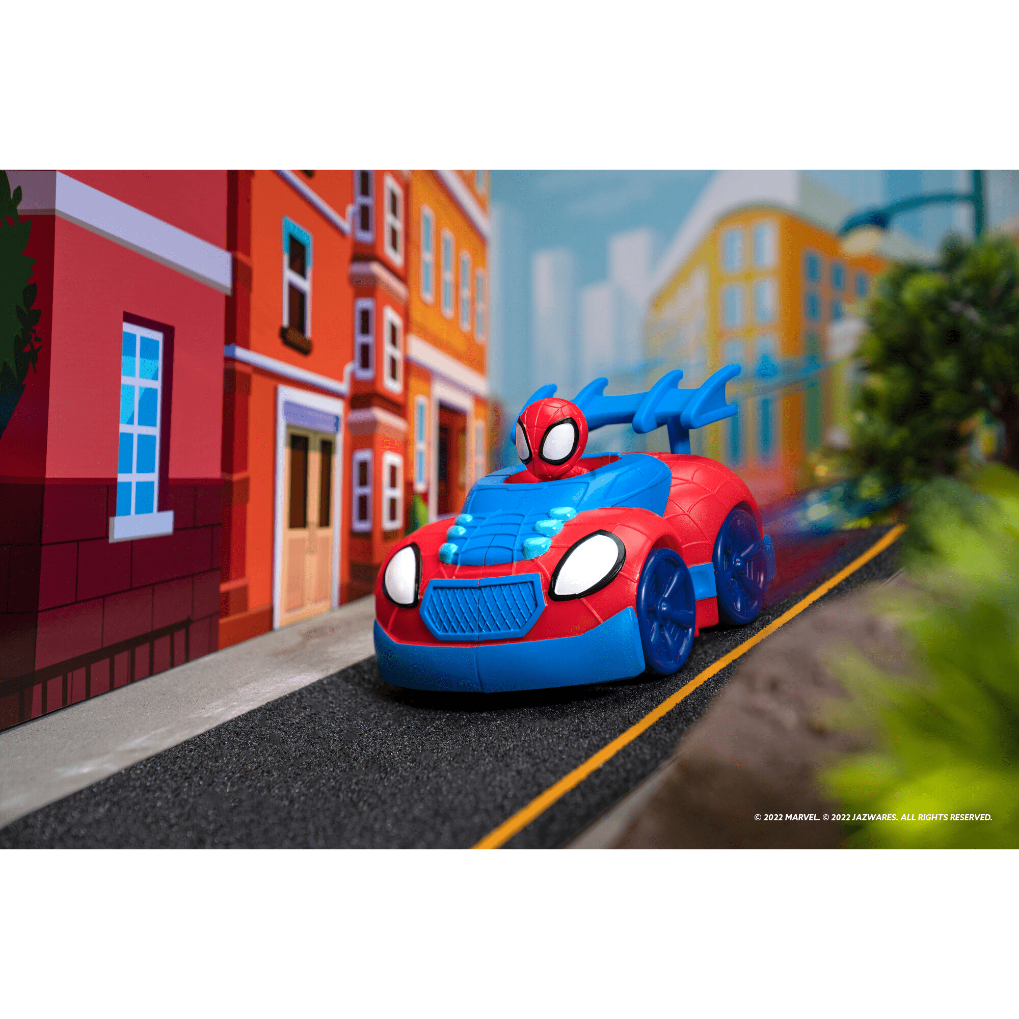 Marvel Spidey and His Amazing Friends Web Strike 2-in-1 Vehicle