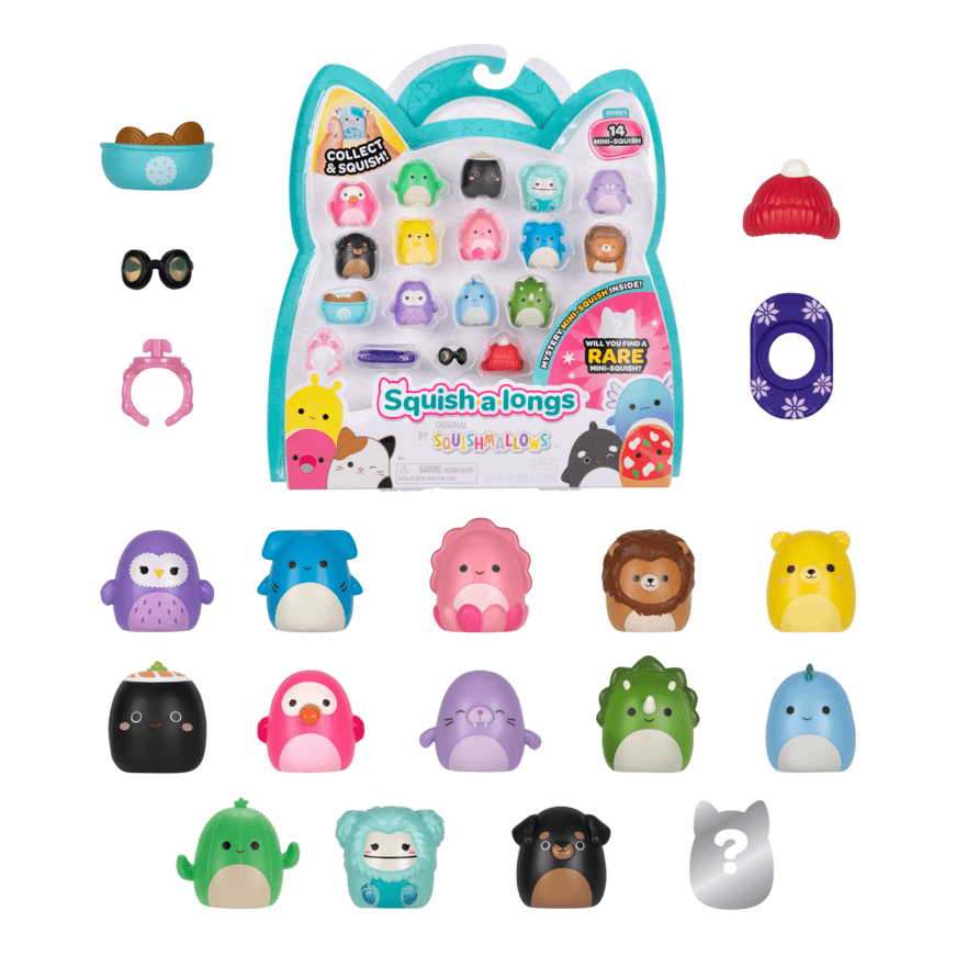 Squish-A-Longs 14 Pack Style 2 W3