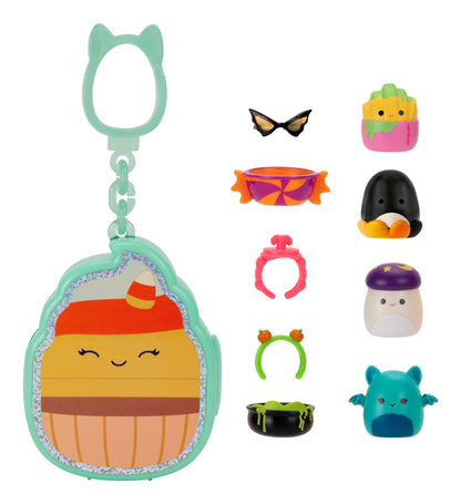 ** Squishalongs - Halloween Clip-a-longs 4 Pk Asst