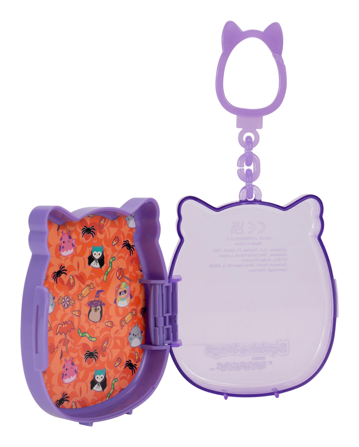 ** Squishalongs - Halloween Clip-a-longs 4 Pk Asst