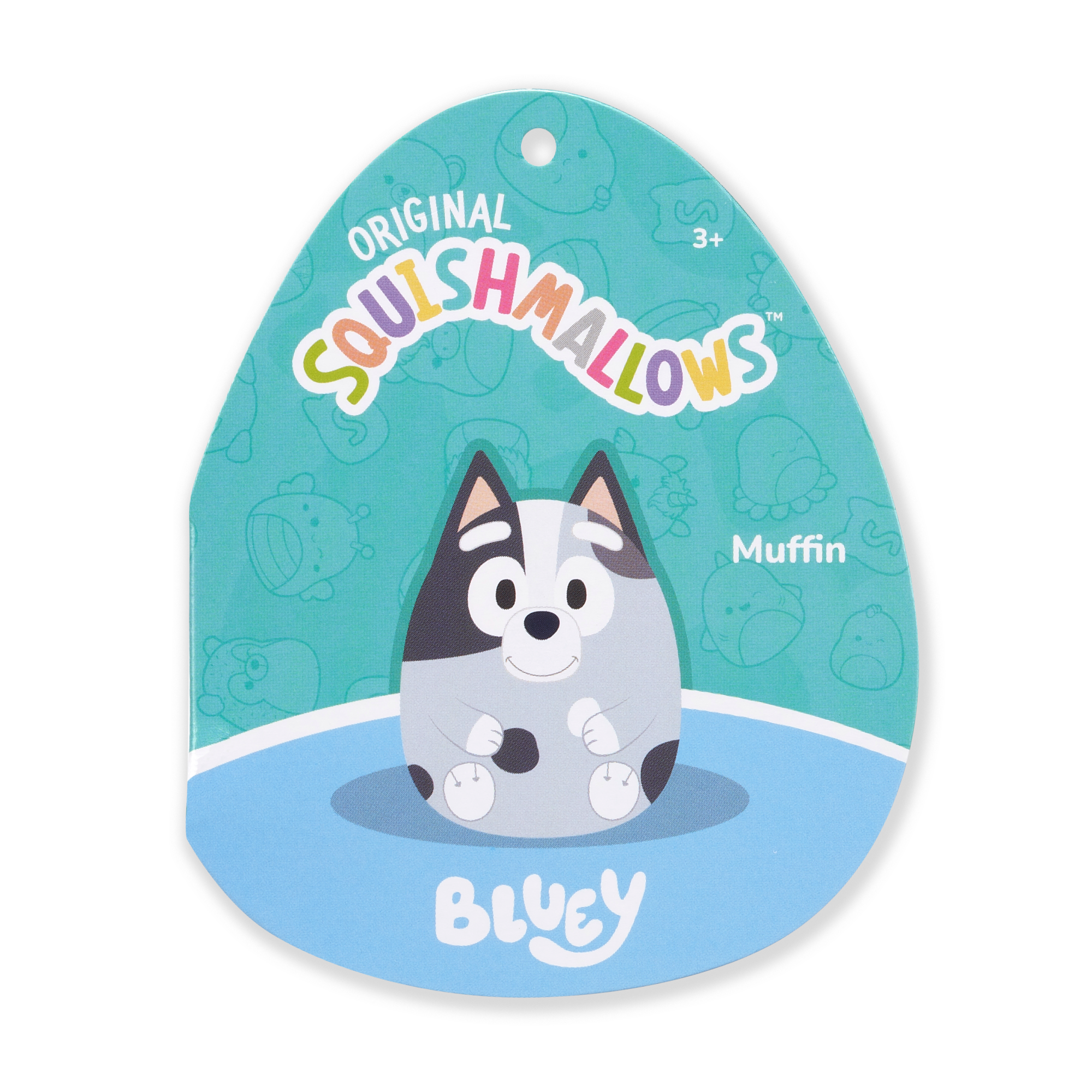 Squishmallows Bluey 10-Inch HugMees Plush