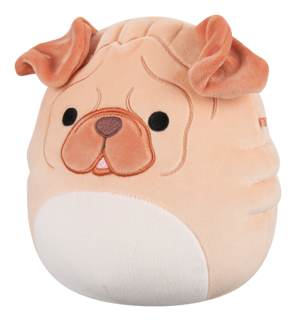 Squishmallows - 8in Morton the Brown Shar Pei