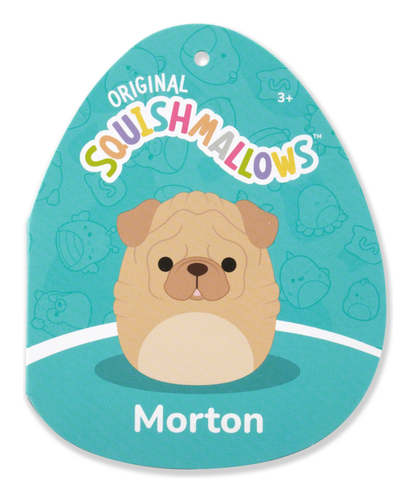 Squishmallows - 8in Morton the Brown Shar Pei