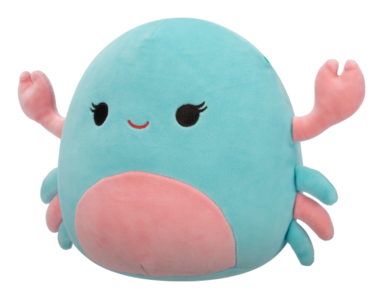 Squishmallows - 8in Isler the Pink and Mint Crab