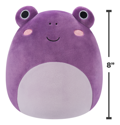 Squishmallows - 8in Philomena the Purple Toad