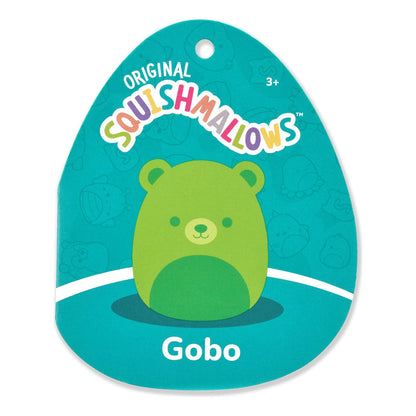 Squishmallows Gobo the Green Neon Bear 8-Inch Plush