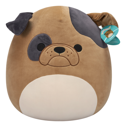 ** Squishmallows - 16in Loafer the Brown Bulldog