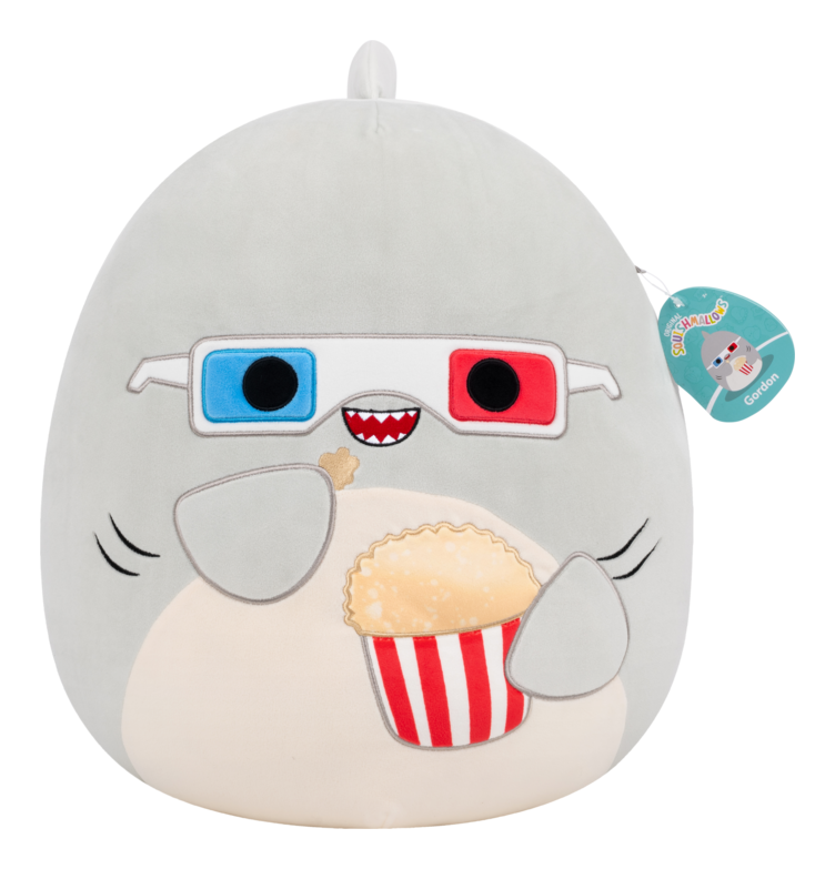 Squishmallows - 16in Gordon the Grey Shark