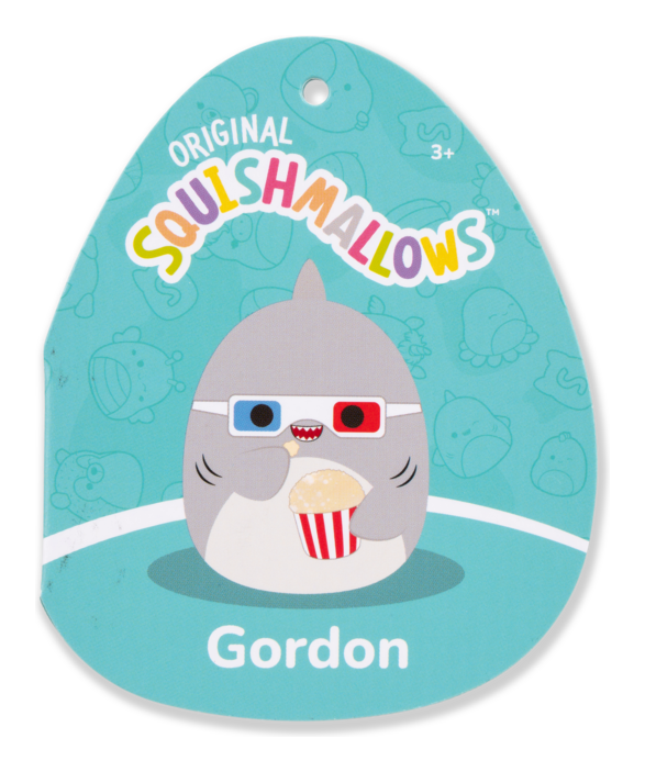 Squishmallows - 16in Gordon the Grey Shark