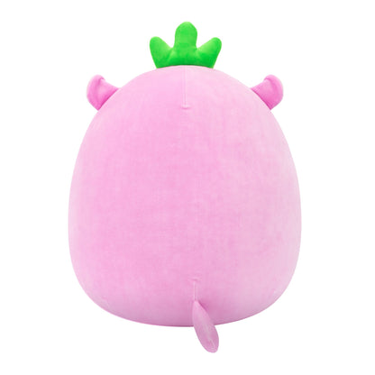 Squishmallows 16-Inch Davi Strawberry Hamster Plush