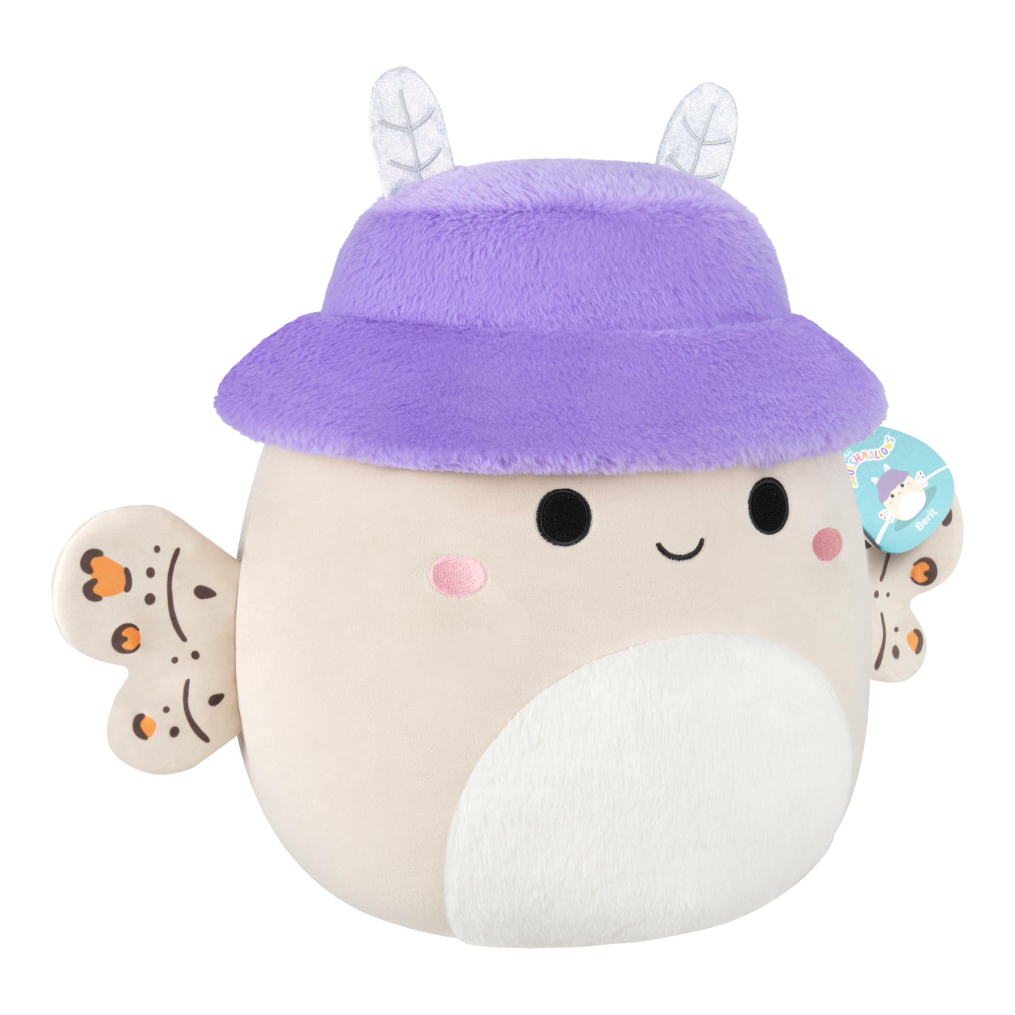 Squishmallows Berit the Cream Moth 16-Inch Plush