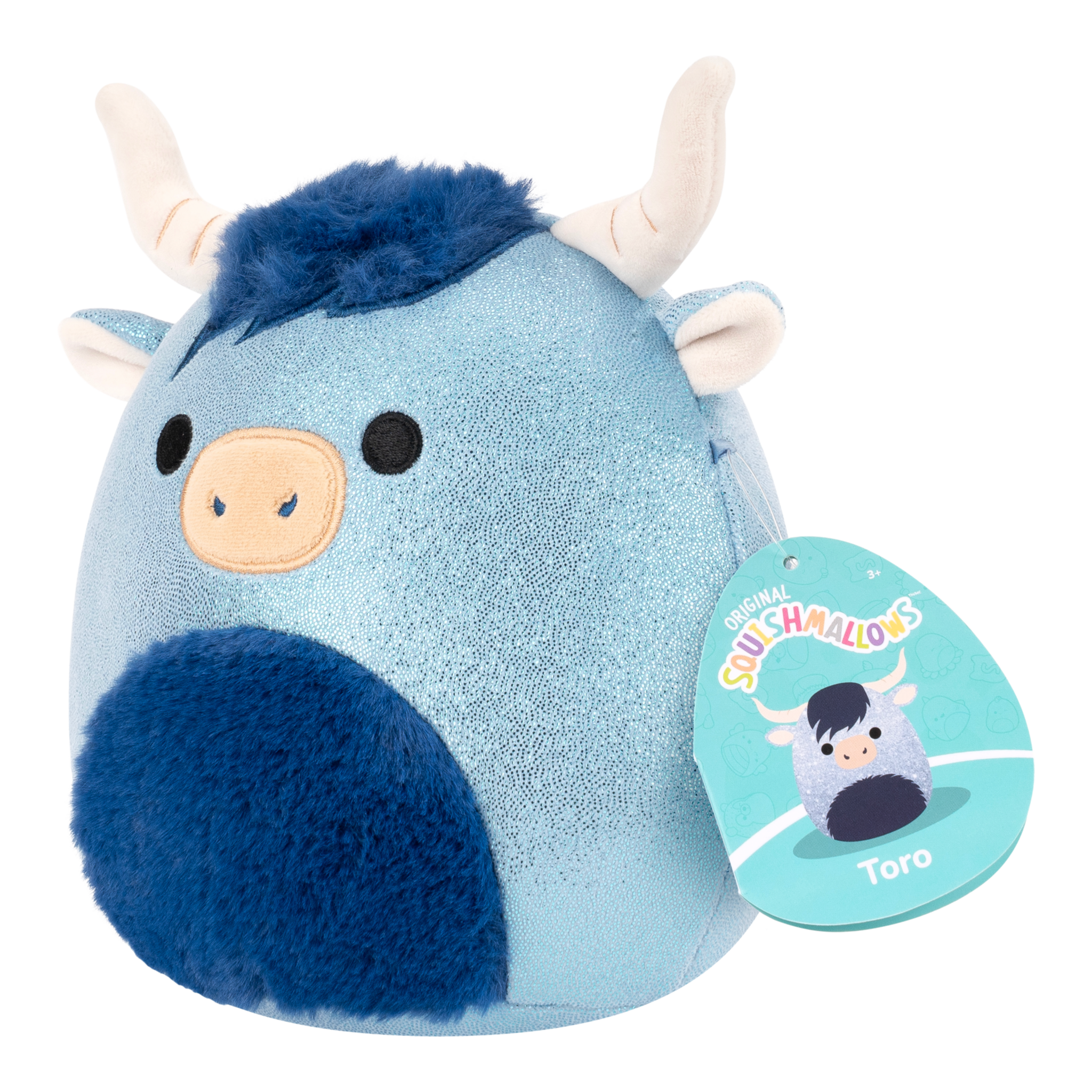 Squishmallows Toro the Blue Highland Cow 16-Inch Plush