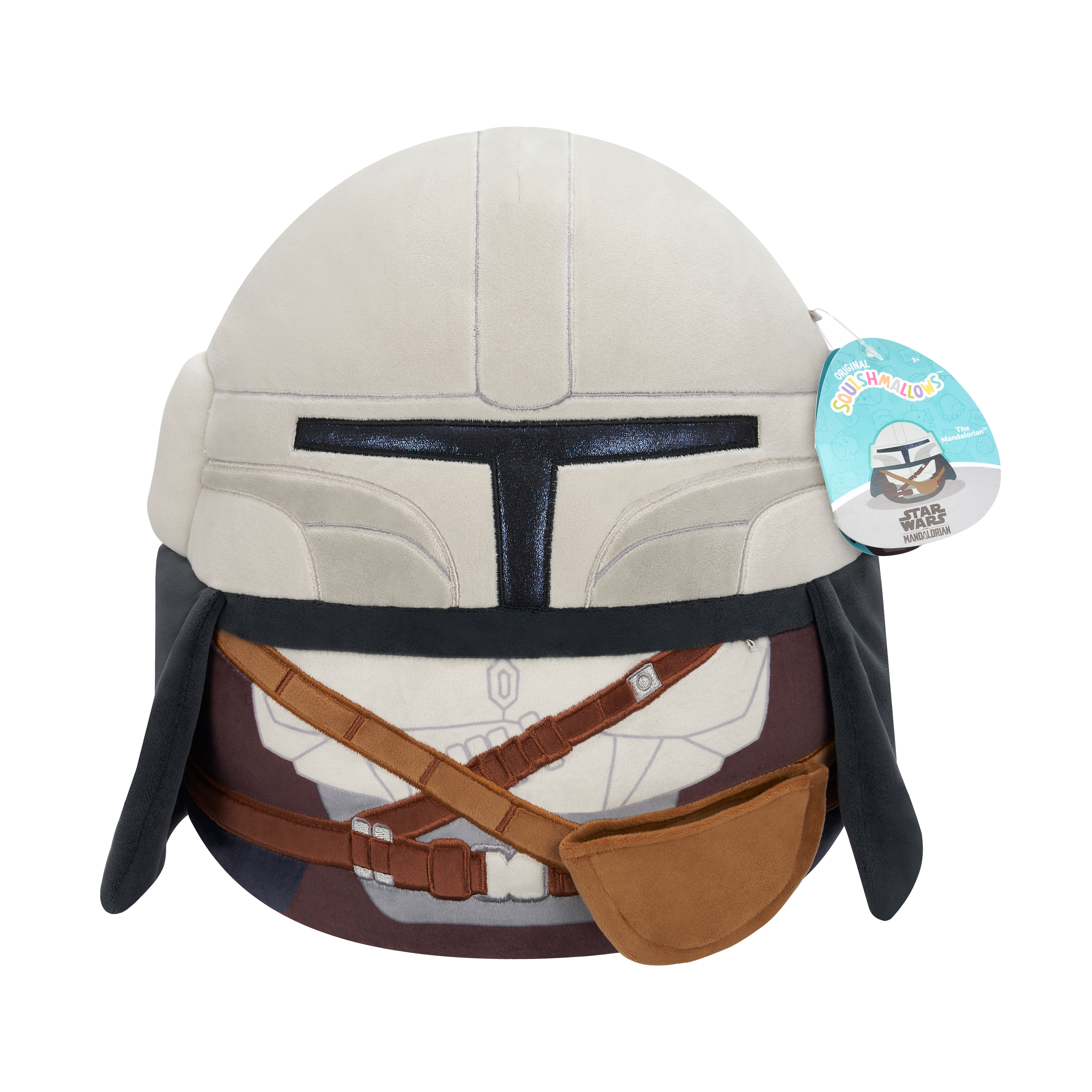 Squishmallows Star Wars The Mandalorian with Grogu Plush 2-Pack
