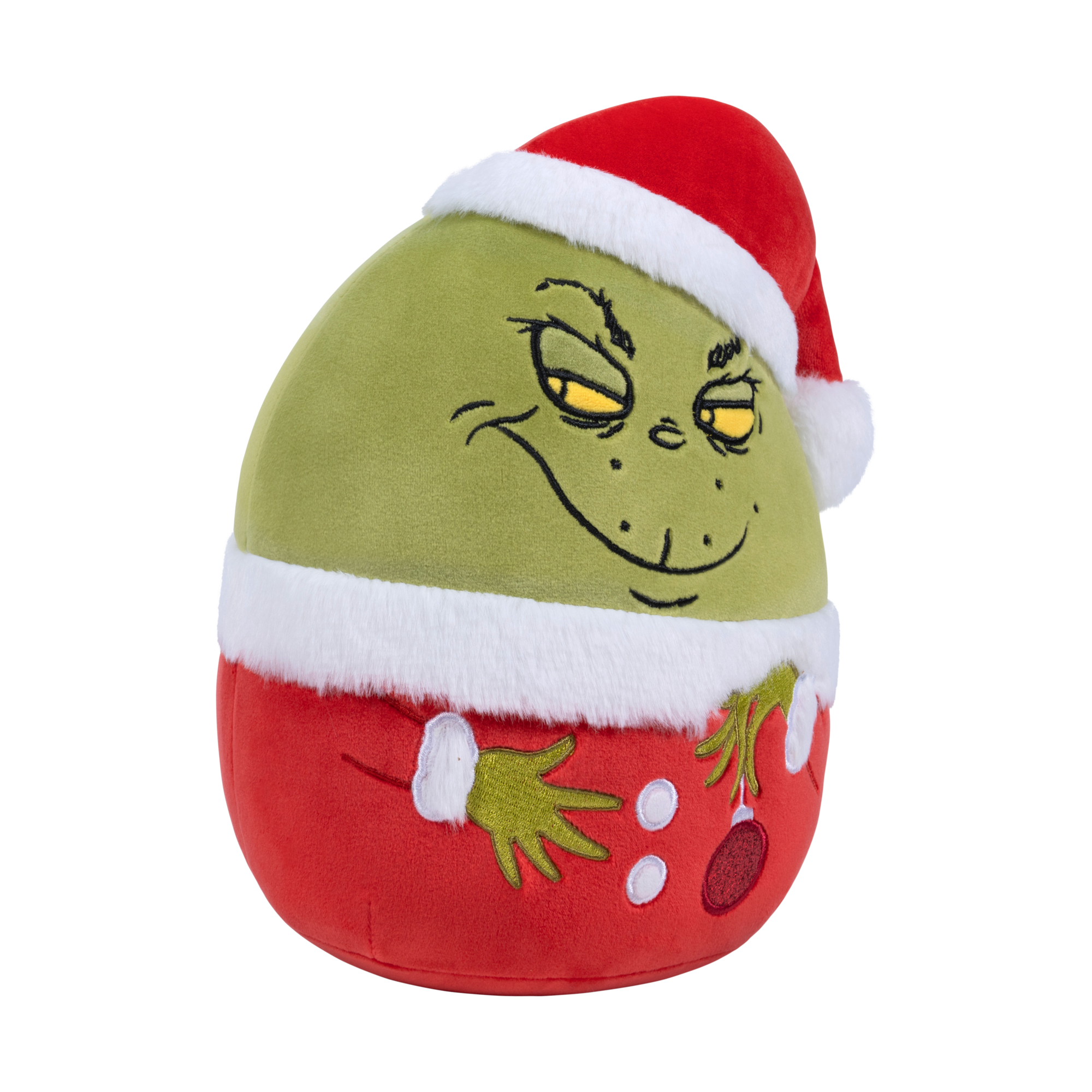 Squishmallows The Grinch in Santa Hat 8-Inch Plush