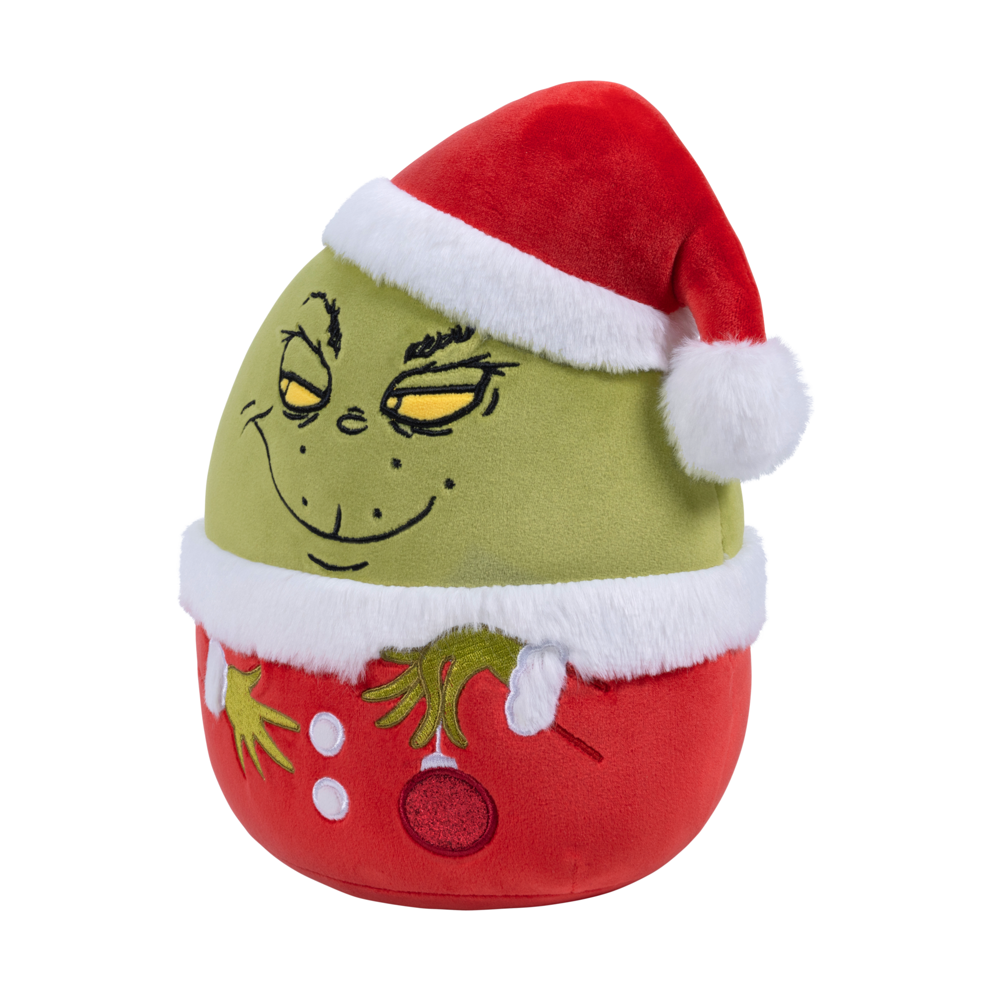 Squishmallows The Grinch in Santa Hat 8-Inch Plush