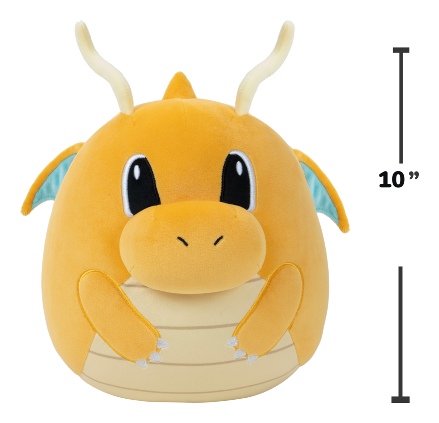 Squishmallows Pokemon 10in - Dragonite