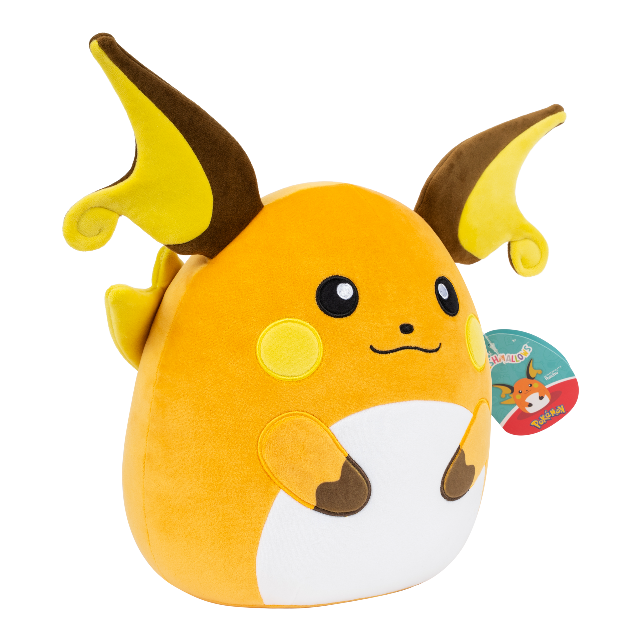 Squishmallows Pokémon Raichu 10-Inch Plush
