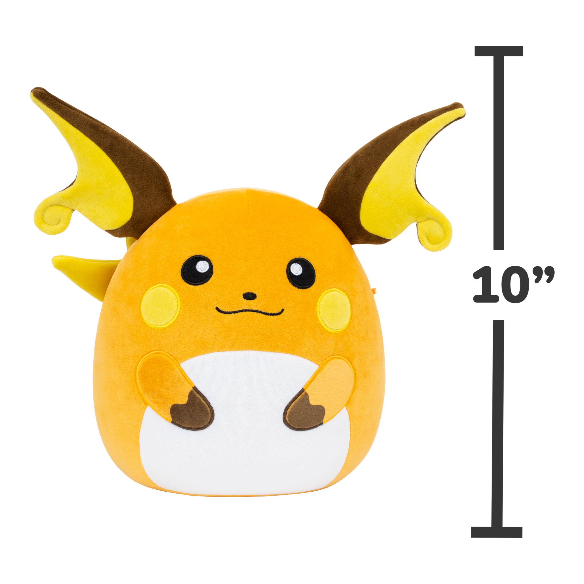 Squishmallows Pokémon Raichu 10-Inch Plush