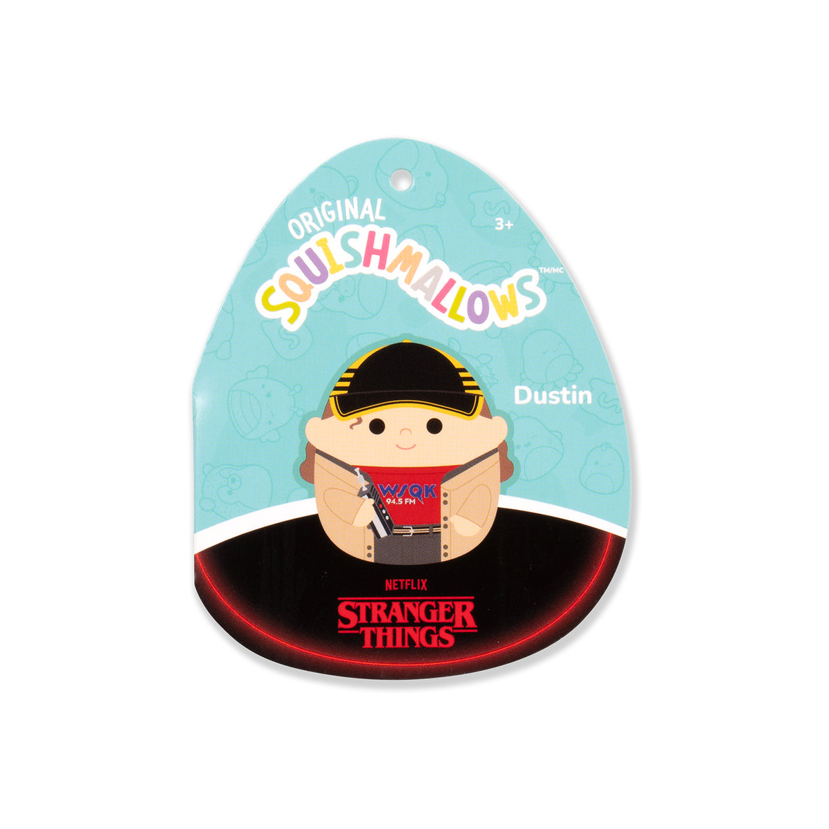 ** Squishmallows - 8in Stranger Things Dustin