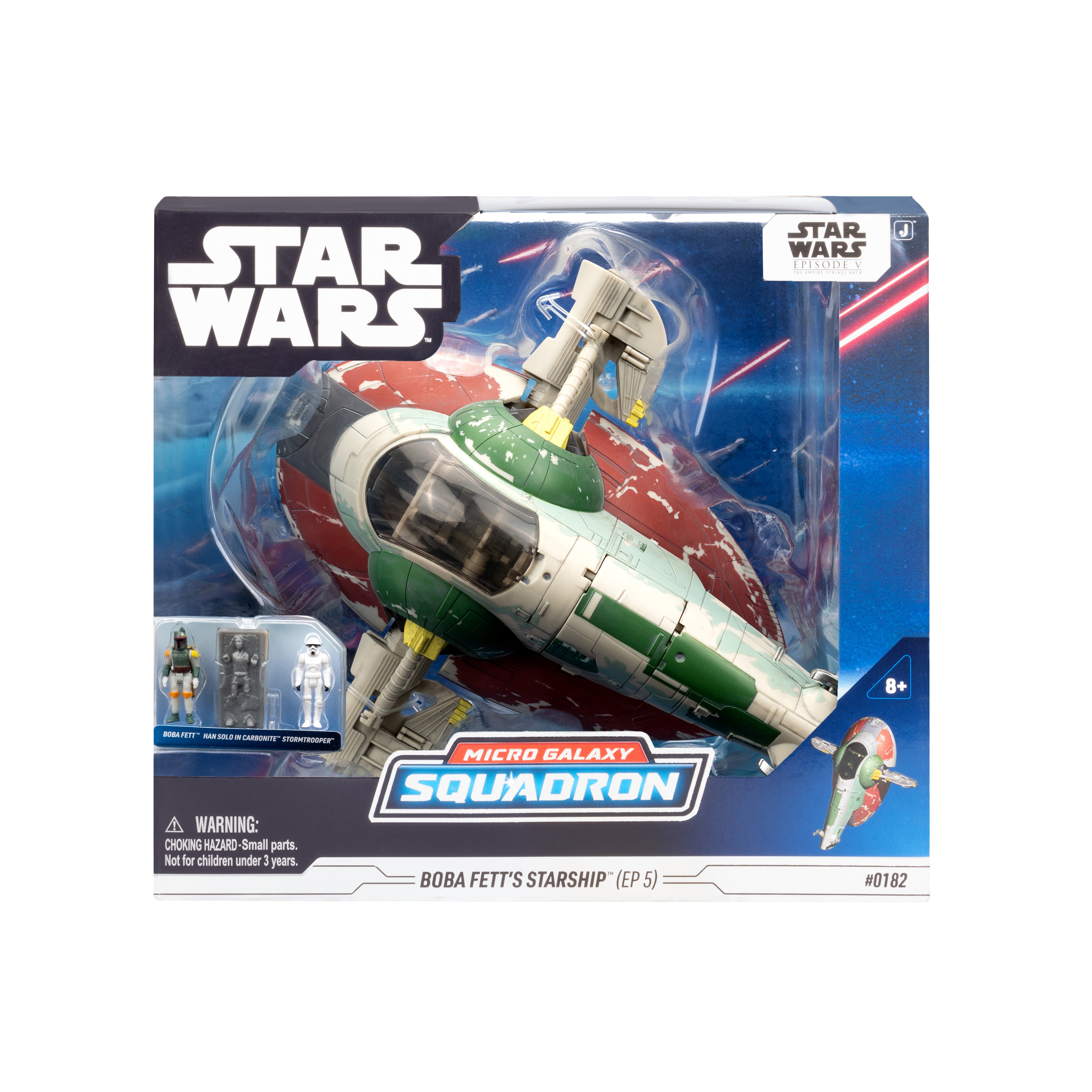 Star Wars Micro Galaxy Squadron Boba Fett's Starship Deluxe Vehicle
