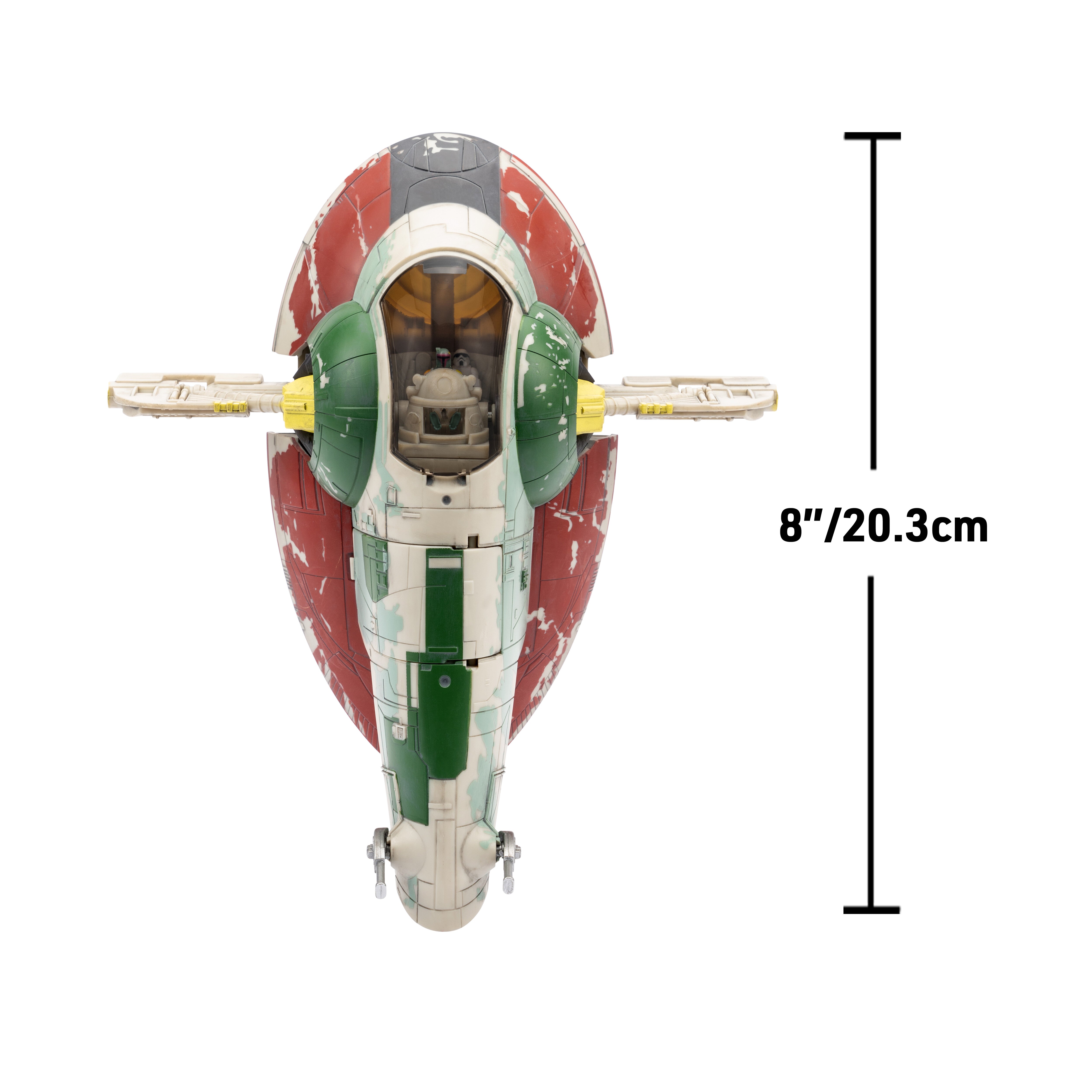 Star Wars Micro Galaxy Squadron Boba Fett's Starship Deluxe Vehicle