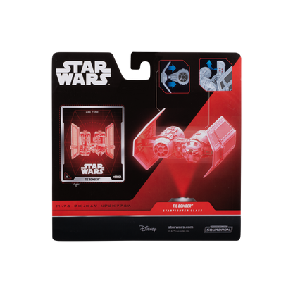 Star Wars Micro Galaxy Squadron TIE Bomber Armada Edition with TIE Pilot