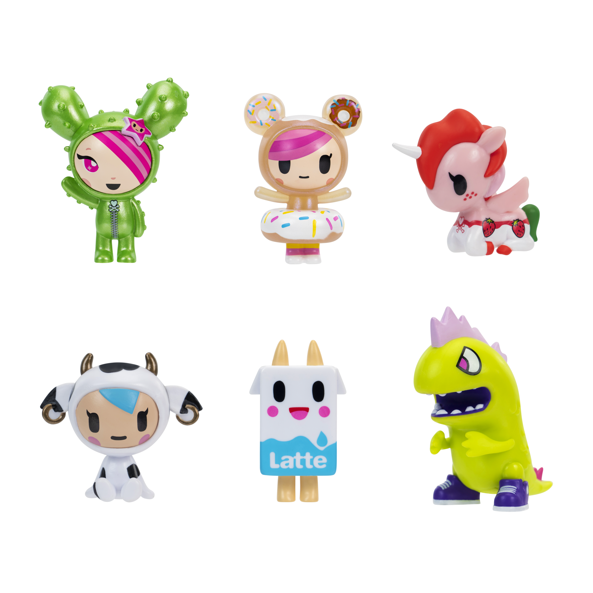 TokiDoki - 2in 6 Figure Pack