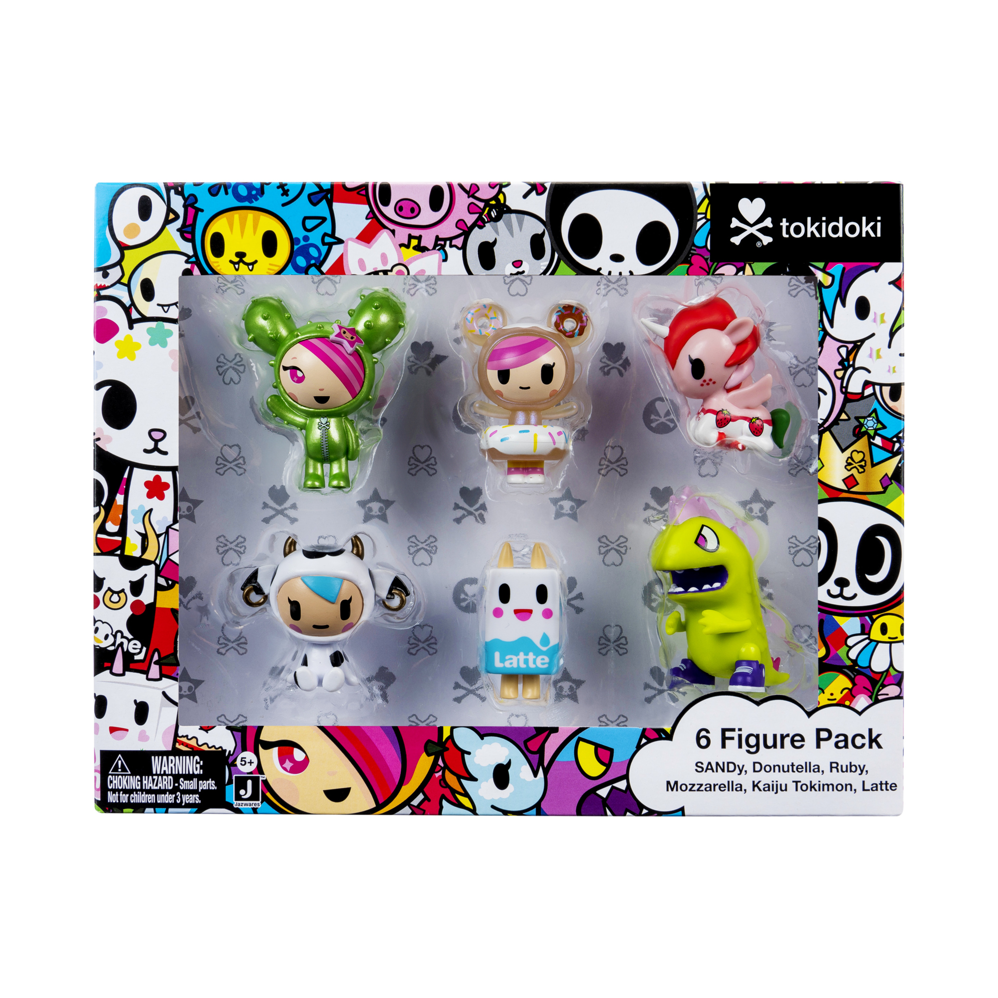 TokiDoki - 2in 6 Figure Pack
