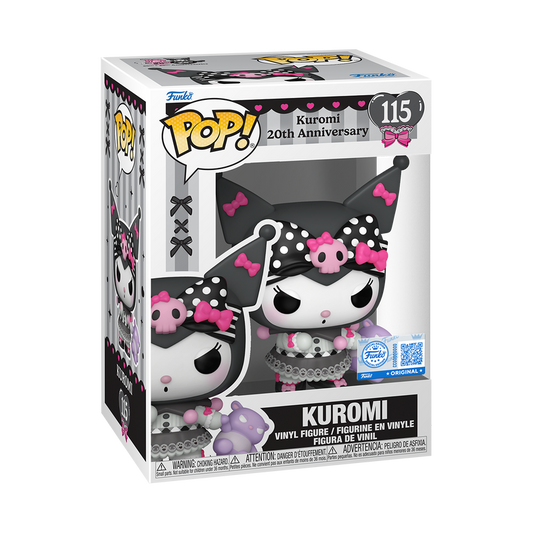Funko Pop! Sanrio Kuromi with Baku 20th Anniversary Vinyl Figure #115