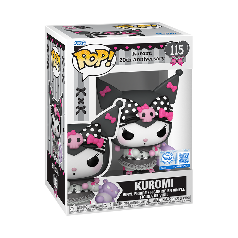 Funko Pop! Sanrio Kuromi with Baku 20th Anniversary Vinyl Figure #115