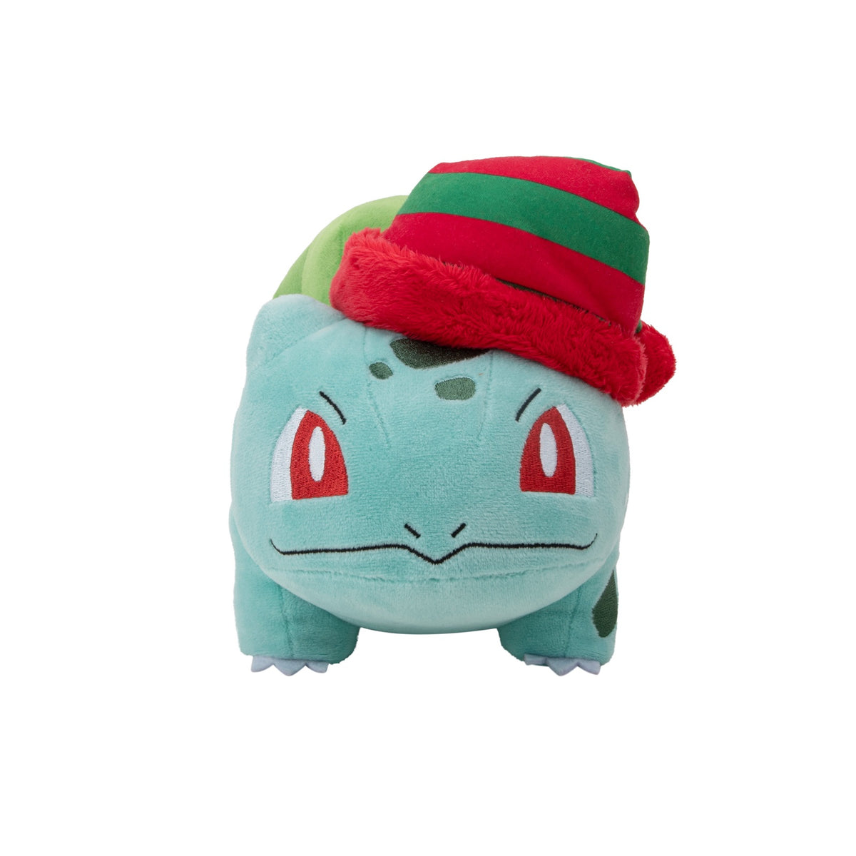 Pokémon Bulbasaur 8-Inch Plush with Striped Holiday Hat – 888%20PKW3377%20(3)