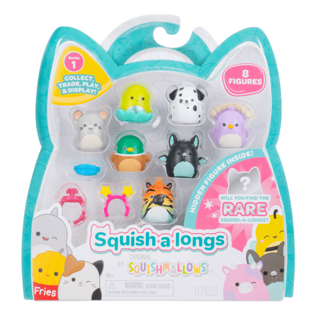 Squish-a-longs by Squishmallows - 8 Pack (Wave 1 Style 4)