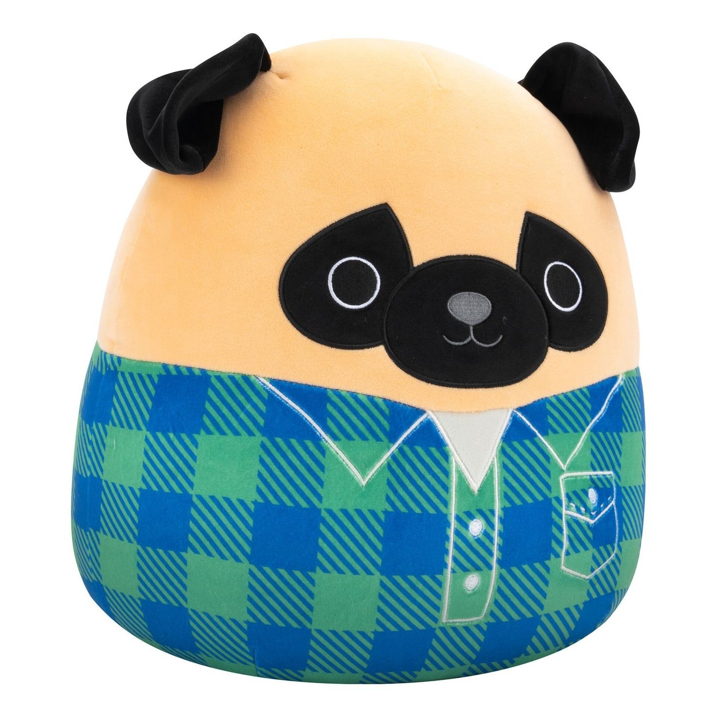 Squishmallows - 12in Prince the Brown Pug