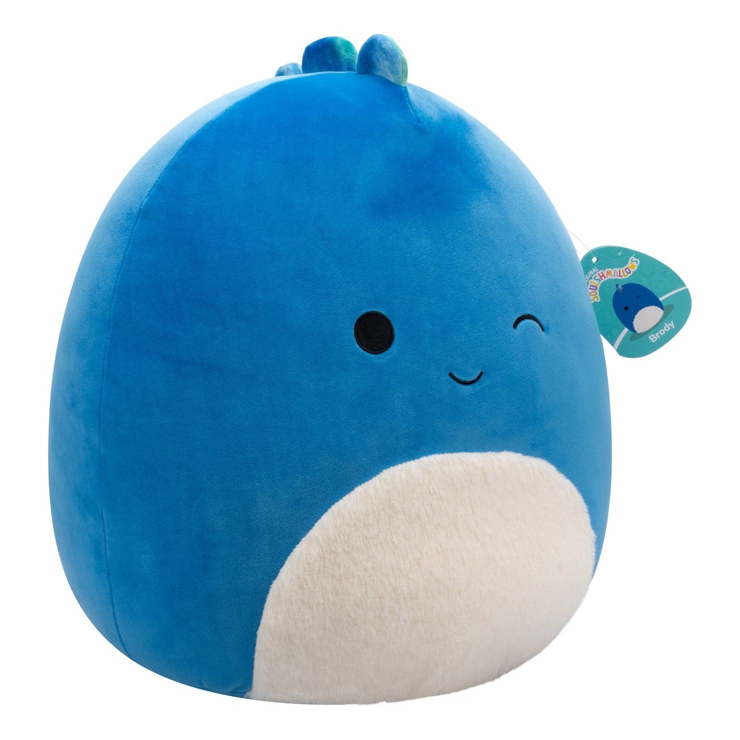 Squishmallows - 16in Brody the Winking Blue Dino