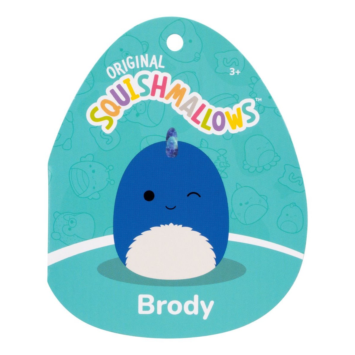 Squishmallows - 16in Brody the Winking Blue Dino