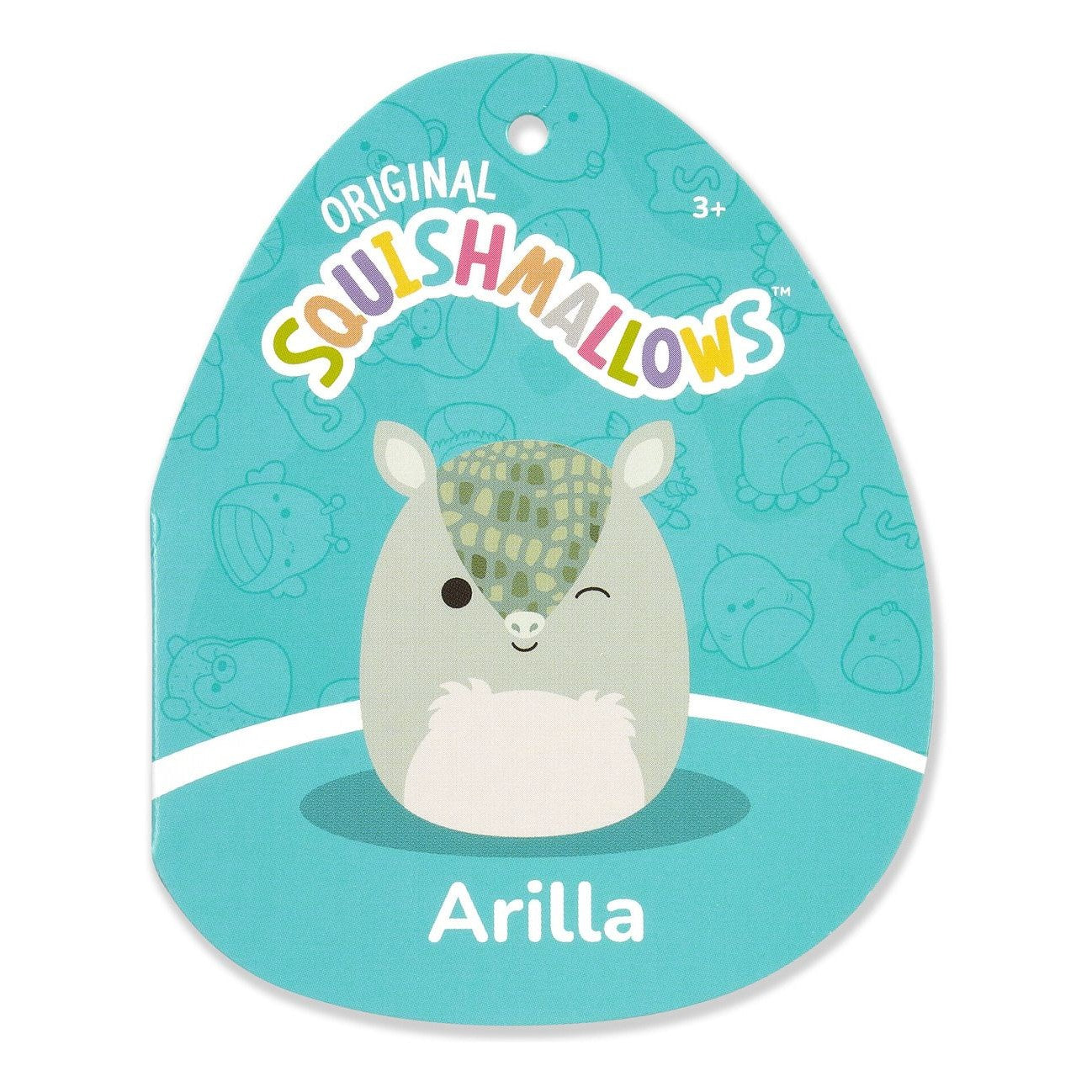 Squishmallows - 16in Arilla the Green Armadillo