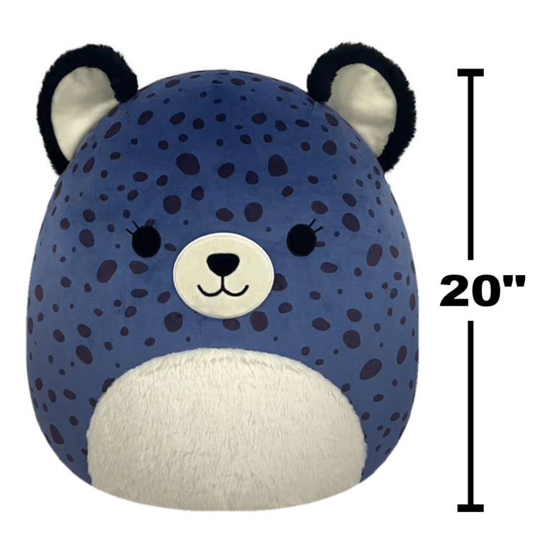 Squishmallows - 20" Spotts Navy Blue Cheetah