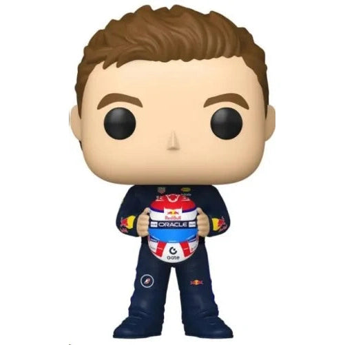 Funko Pop! Vinyl Racing Formula 1 Max Verstappen (Holding Helmet) Vinyl Figure #17