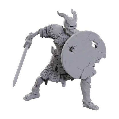 Dungeons & Dragons Tiefling Skeleton Unpainted Miniature