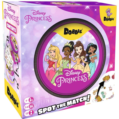 Dobble Disney Princess Card Game – 55 Cards