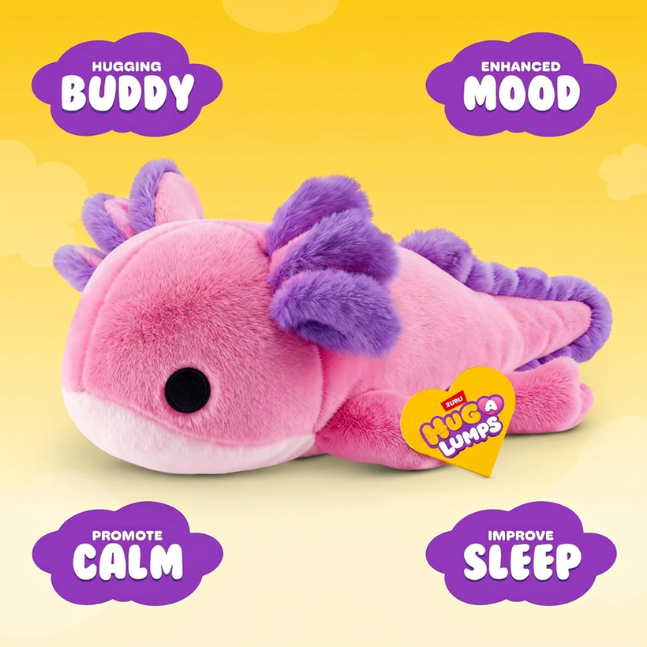 Hug A Lumps - Fuzzy Weighted Plush - Medium (1.3kg/2.8lbs) - Choose your Fuzzy Plush