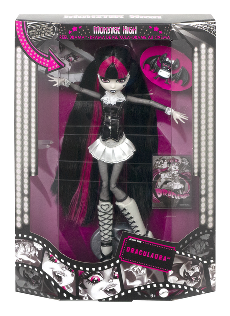** Monster High Reel Drama Draculaura Doll