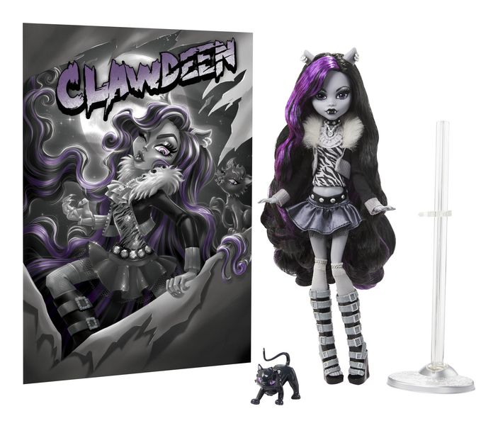 ** Monster High Reel Drama Clawdeen Doll