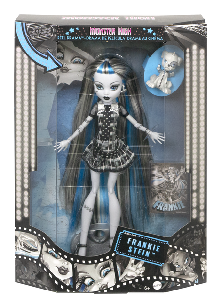 ** Monster High Reel Drama Frankie Doll