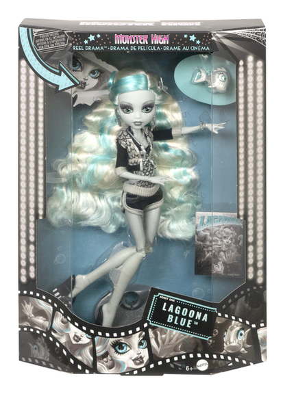 ** Monster High Reel Drama Lagonna Doll