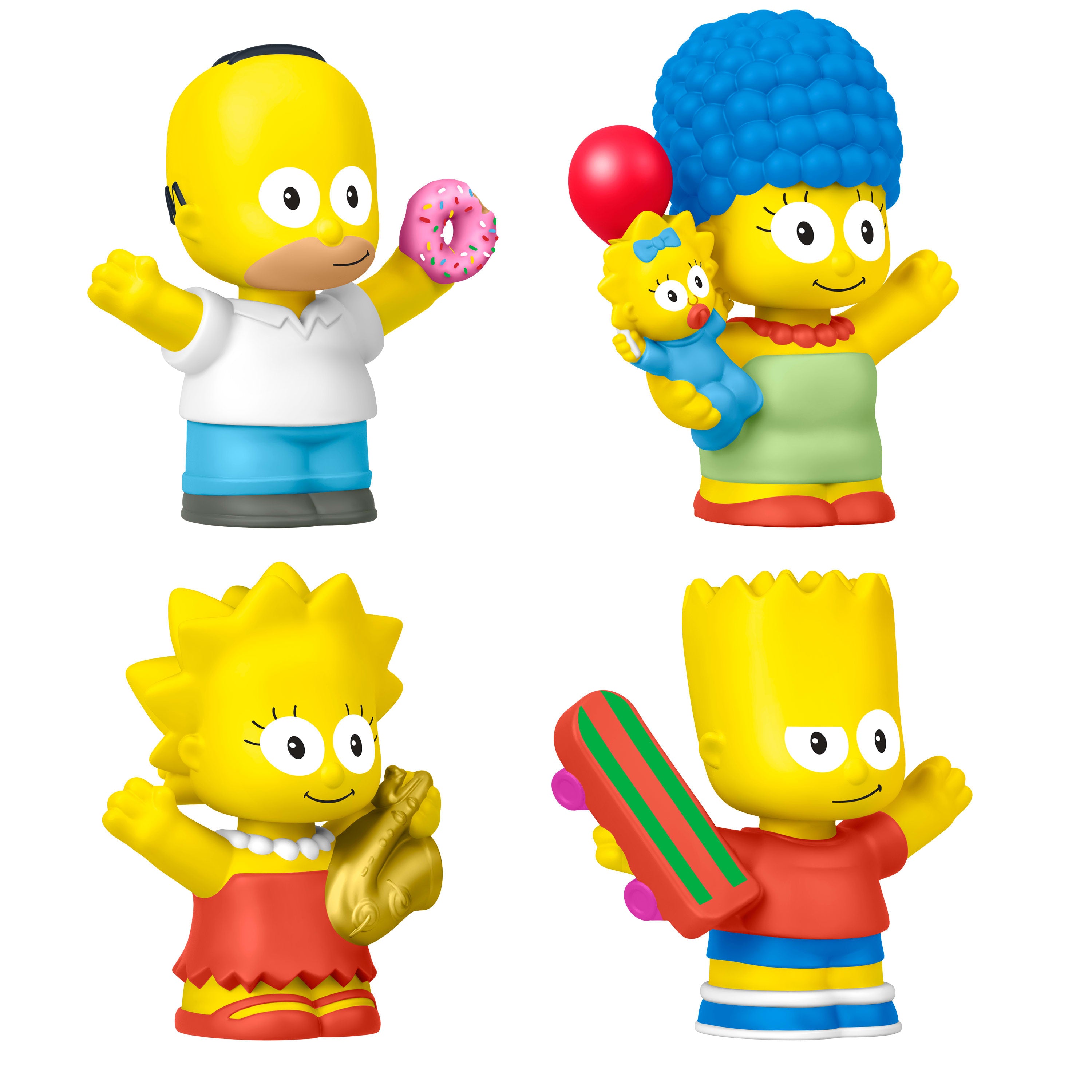 Fisher-Price Little People Collector The Simpsons 4-Figure Set