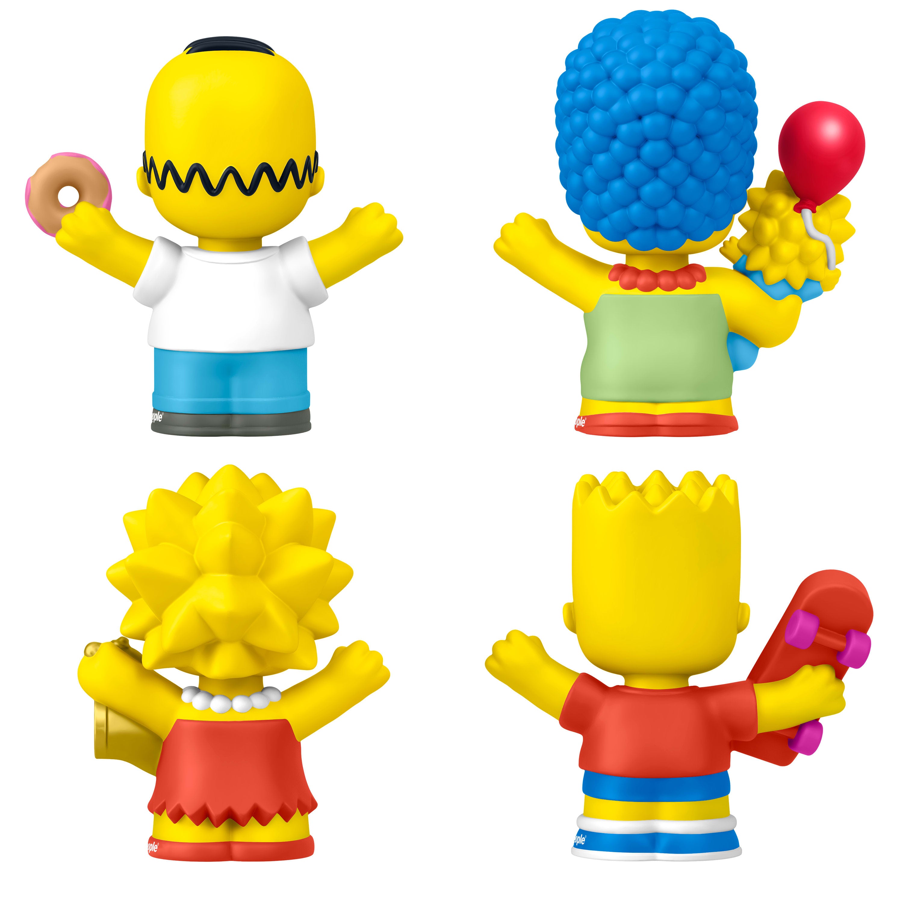 Fisher-Price Little People Collector The Simpsons 4-Figure Set